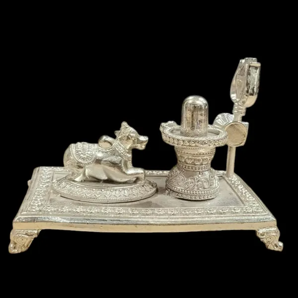 Sjl_Lord_Shiva_Shivling_Mahadev_With_Trishul_Nandi_Idol_For_Good_Luck_Success_Decorative_Showpiece_10_Cm_Brass_Gold