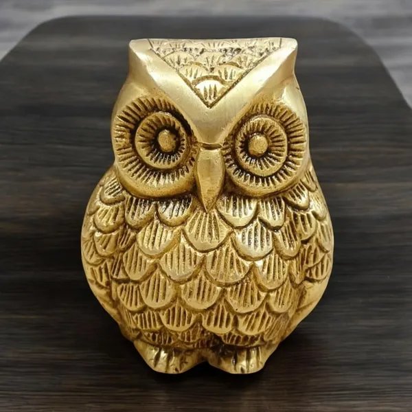 Owl_Statue_For_The_Presence_Of_Goddess_Laxmi_For_Wealth_Guarding_At_Home_Office_Gift_Purpose_Decorative_Showpiece_10_Cm_Brass_Gold
