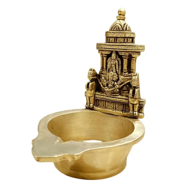 Sjl_Engraved_Design_Diya_Deepak_For_Puja_Home_Decor_Diwali_Decoration_Brass_Table_Diya_Height_5.5_Inch