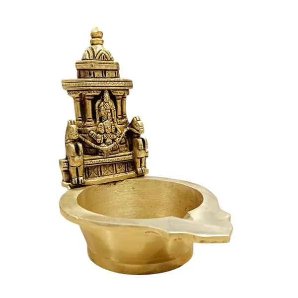 Sjl_Engraved_Design_Diya_Deepak_For_Puja_Home_Decor_Diwali_Decoration_Brass_Table_Diya_Height_5.5_Inch