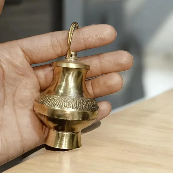 Sjl_Brass_Antique_Finish_Pair_Of_2_Gangajal_Lota_For_Gangajal_Storage_Gift_Purpose_Vintage_With_Handle_Brass_Kalash_Height_2.5_Inch_Gold