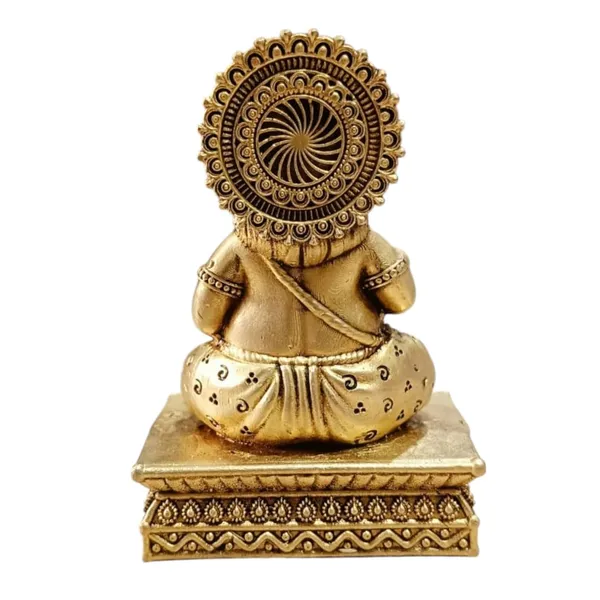 Sjl_Wax_Casting_Brass_Lord_Kuber_Wealth_Murti_For_Prosperity_Money_Kuber_Wealth_God_Statue_For_Puja_Room_Home_Temple_Office_Decor_Decorative_Showpiece_9_Cm_Brass_Gold