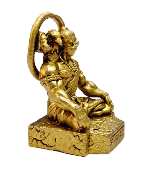 Sjl_Exports_Brass_Panchmukhi_Hanuman_Ji_Sitting_In_Meditation_5.5_Cm_Statue_Miniature_Panchmukhi_Hanuman_Ji_Brass_Statue_Meditating_Pose