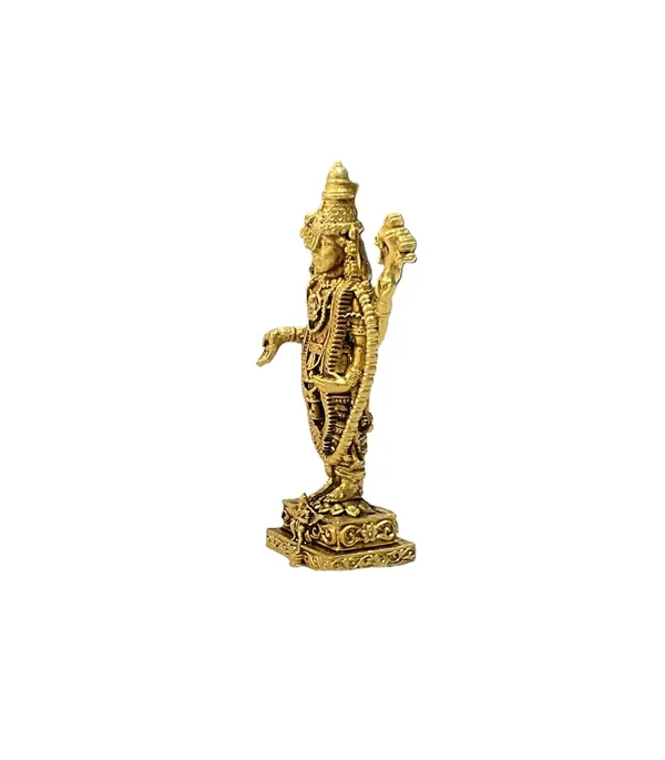 Sjl_Exports_Was_Casting_Mini_Brass_Tirupati_Balaji_Idol_6_Cm_Sacred_Lord_Venkateswara_Murti_Brass_Venkateswara_Balaji_Idol_For_Devotion_Prosperity