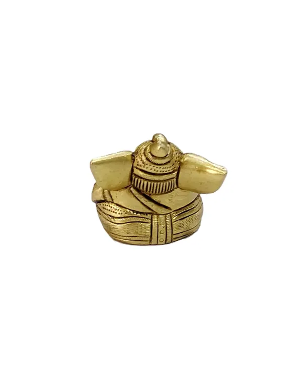Sjl_Exports_Brass_Ganesha_Sitting_Idol_For_Puja_Home_Temple_Mini_Brass_Ganesh_Statue_Sitting_Posture_5_Cm_Sacred_Idol