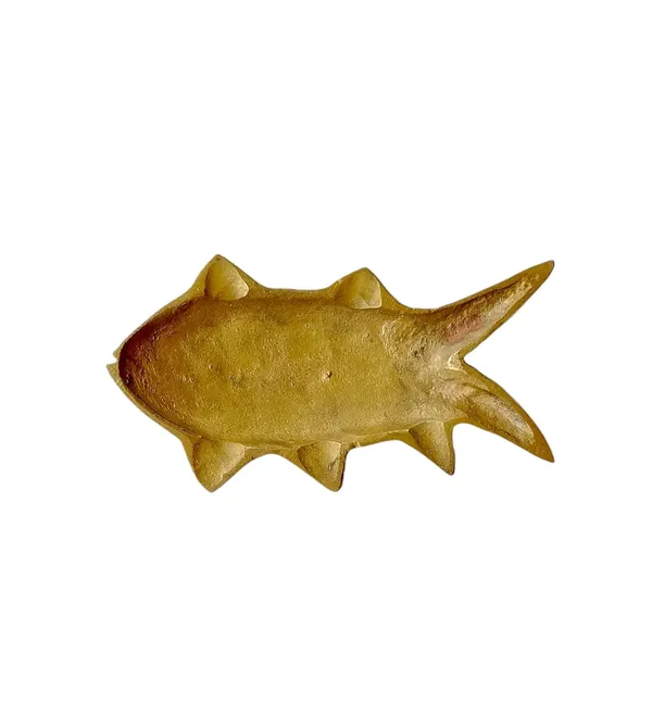Sjl_Exports_Brass_Matsya_Murti_12_Cm_Sacred_Fish_Idol_For_Worship_Decoration_Brass_Matsya_Fish_Vastu_Idol_Traditional_Hindu_Decor_12_X_6_5_Cm_Gold