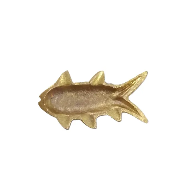 Sjl_Exports_Brass_Matsya_Fish_Murti_Vastu_Fish_Idol_For_Prosperity_Good_Luck_Pair_Of_2_Pcs_Matsya_Fish_Murti_Brass_Idol_For_Prosperity_Fortune_Protection_7.5_X_4_Cm