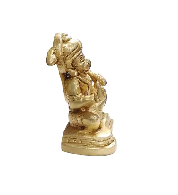 Sjl_Exports_Pure_Brass_Hanuman_Ji_Statue_Divine_Idol_For_Home_Decor_Puja_7_Cm_Brass_Hanuman_Ji_Murti_Home_Temple_Office_Gifting_Idol