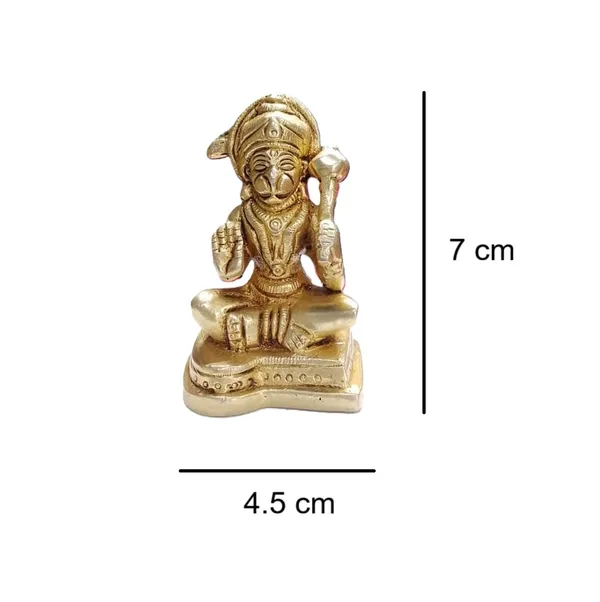 Sjl_Exports_Pure_Brass_Hanuman_Ji_Statue_Divine_Idol_For_Home_Decor_Puja_7_Cm_Brass_Hanuman_Ji_Murti_Home_Temple_Office_Gifting_Idol