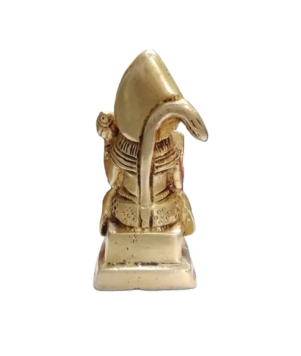 Sjl_Exports_Elegant_Brass_Hanuman_Statue__Divine_Decor_For_Home_And_Office_-_8.5_Cm,_Handcrafted_Brass_Hanuman_Murti_-_Symbol_Of_Strength,_Devotion_And_Protection
