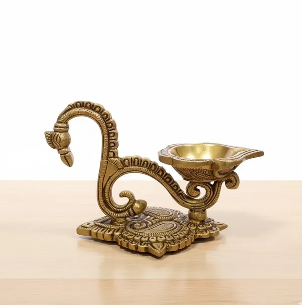 Sjl_Exports_Traditional_Brass_Diya_Royal_Designer_Oil_Lamp_Handcrafted_Decorative_Deepak_With_Intricate_Detailing_16_Cm_For_Puja_And_Diwali_Rituals