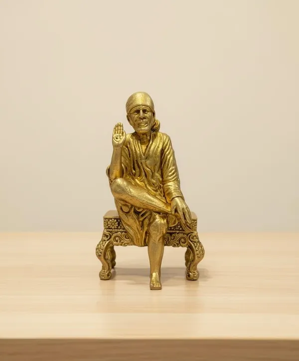 Brass_Sai_Baba_Statue_Gold_Finish_Traditional_Religious_Idol_For_Home_Temple_And_Office_7_Cm_Decorative_Seated_Figure_With_Ornate_Base
