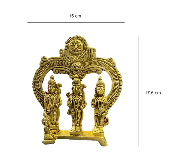 Sjl_Exports_Brass_Ram_Darbar_Idol_Set_Gold_Polished_Traditional_Temple_Collection_18_Cm_Height_Decorative_Arch_Design_Religious_Home_Decor_Indoor_Use