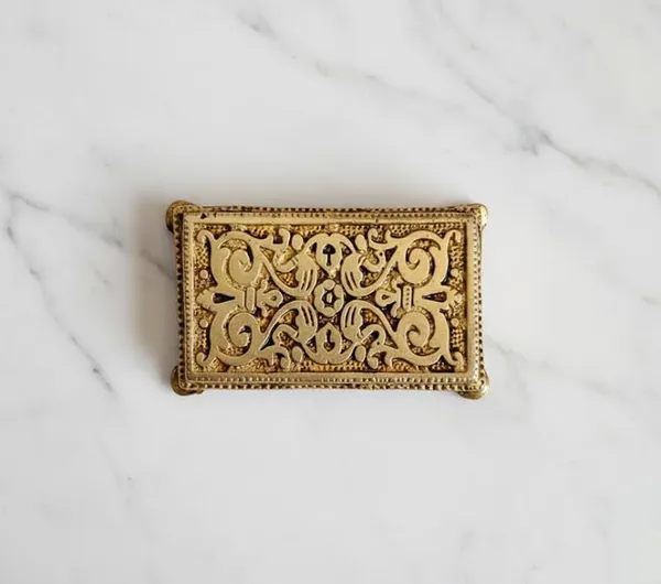 Sjl_Exports_Brass_Made_Pooja_Chowki_For_Mandir_Decoration_Beautiful_Pooja_Chowki_For_Mandir_Decoration_Small_Size