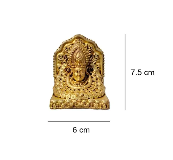 Sjl_Wax_Casting_Pure_Brass_Khatu_Shyam_Ji_Murti_Handcrafted_Shyam_Baba_Idol_For_Home_Mandir_Office_Car_Dashboard_Decor_7.5_X_6_Cm