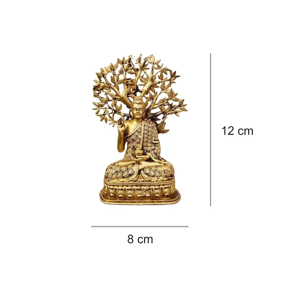 Sjl_Brass_Buddha_Statue_Under_Bodhi_Tree_Golden_Antique_Finish_Handcrafted_Meditation_Decor_12_Cm_Height