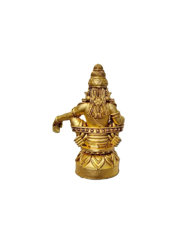Sjl_Wax_Casting_Pure_Brass_Lord_Ayyappa_Statue_Sitting_Pose_Large_Handcrafted_Ayyappa_Swamy_Idol_For_Home_Mandir_Pooja_Spiritual_Decor_13_X_9_Cm