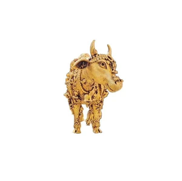 Sjl_Wax_Casting_Pure_Brass_Kamdhenu_Cow_With_God_Engraving_Handcrafted_Sacred_Cow_Idol_For_Home_Mandir_Pooja_Vastu_Decor