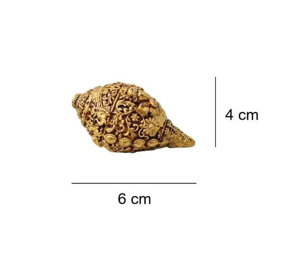 Sjl_Wax_Casting_Pure_Brass_Non_Blowing_Mini_Shankh_With_Ganesh_Ji_Engraving_Handcrafted_Decorative_Shankh_For_Home_Mandir_Pooja_Decor_6_X_4_Cm