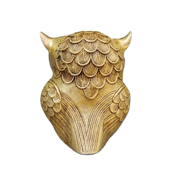 Sjl_Pure_Brass_Owl_Statue_For_Home_Vastu_Decor_Handcrafted_Decorative_Owl_Showpiece_For_Living_Room_Office_18_X_15_Cm