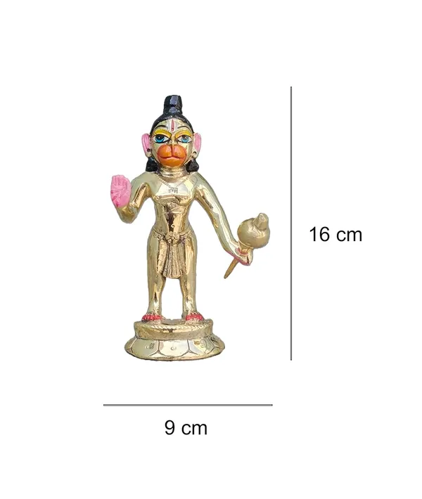 Sjl_Pure_Brass_Bal_Hanuman_Statue_Standing_Pose_Large_Handcrafted_Bal_Hanuman_Idol_For_Home_Mandir_Spiritual_Decor_16_X_9_Cm