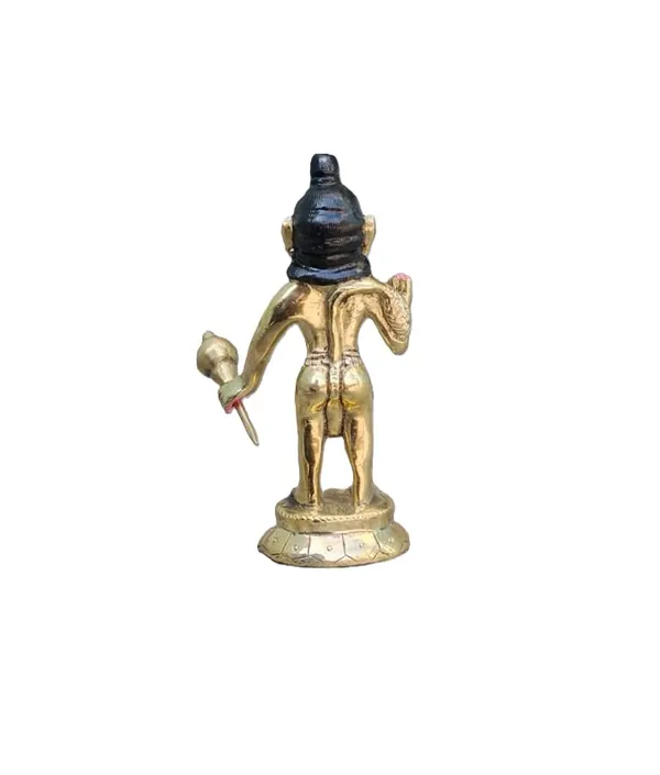 Sjl_Pure_Brass_Bal_Hanuman_Statue_Standing_Pose_Large_Handcrafted_Bal_Hanuman_Idol_For_Home_Mandir_Spiritual_Decor_16_X_9_Cm