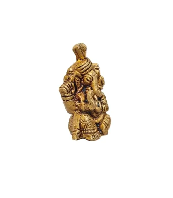 Sjl_Pure_Brass_Ganesha_Statue_Handcrafted_Ganesh_Ji_Idol_For_Home_Mandir_Office_Decor_6.5_Cm