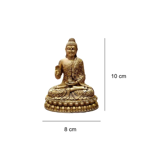 Sjl_Wax_Casting_Buddha_Ji_Brass_Statue_Antique_Gold_Handcrafted_10_Cm_Religious_Figurine_For_Home_Decor_And_Meditation_Spaces
