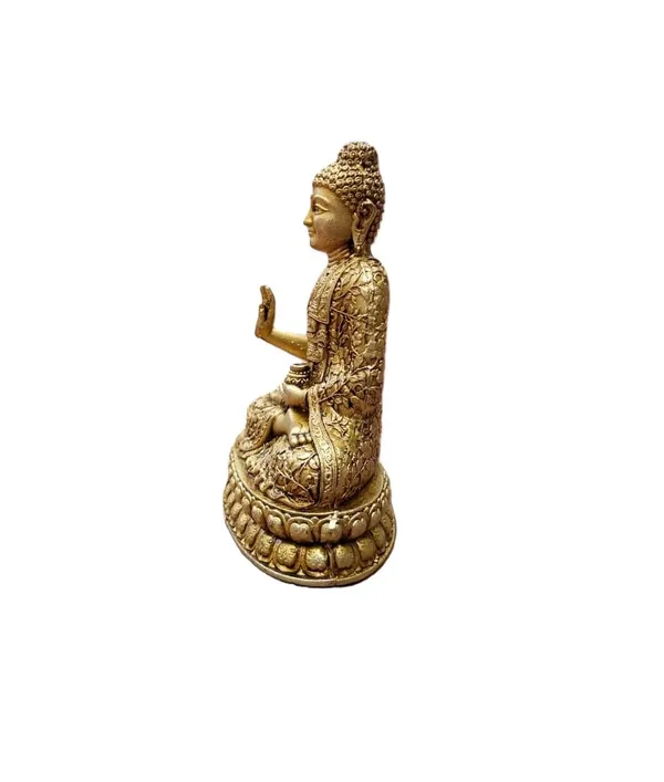 Sjl_Wax_Casting_Buddha_Ji_Brass_Statue_Antique_Gold_Handcrafted_10_Cm_Religious_Figurine_For_Home_Decor_And_Meditation_Spaces