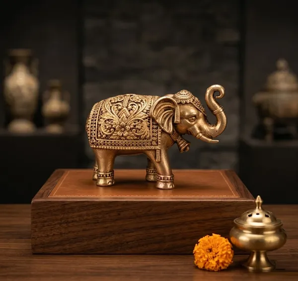 Brass_Elephant_Statue_for_Home_Decor_|_Beautiful_Elephant_Statue_for_Home_Decor_-_6_cm