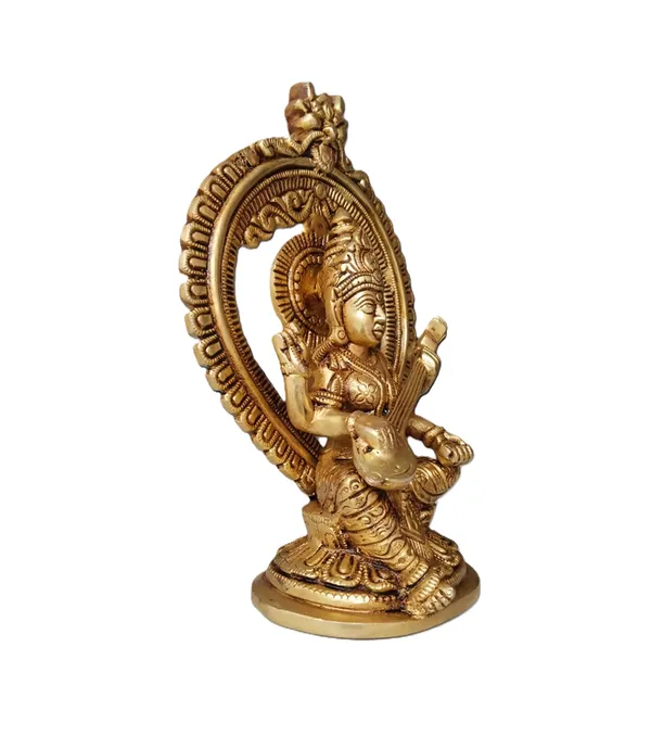 Brass_Saraswati_Maa_Statue_for_Mandir_and_Home_Decor_|_Pure_Brass_Maa_Saraswati_Maa_Murti_for_Pooja_and_Mandir_Decor_-_23_cm