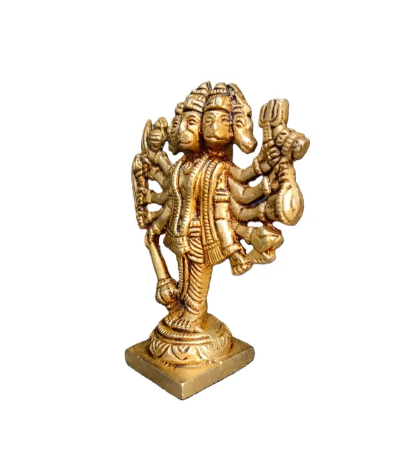 Brass_Standing_Panchmukhi_Hanuman_Ji_Idol_(10_x_9_cm)_|_Five-Faced_Hanuman_Statue_for_Home_Mandir,_Pooja_Room,_Office_&_Vastu_Decor_|_Handcrafted_Hindu_God_Murti_|_Spiritual_Gift_Item