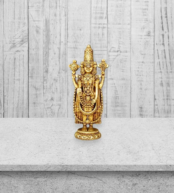 Brass_Tirupati_Balaji_Idol_Statue,_7_cm,_Antique_Golden_Finish