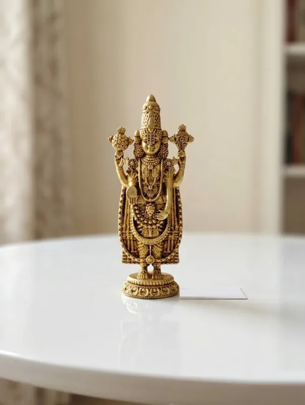Brass_Tirupati_Balaji_Idol_Statue,_7_cm,_Antique_Golden_Finish