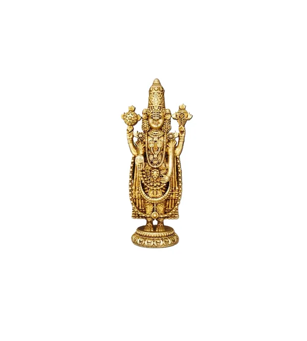Brass_Tirupati_Balaji_Idol_Statue,_7_cm,_Antique_Golden_Finish