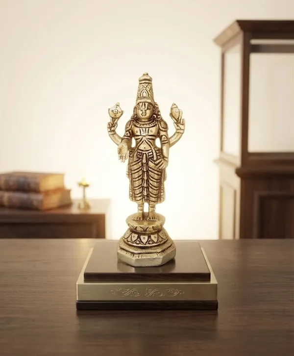Brass_Tirupati_Balaji_Murti_|_Tirupati_Balaji_Statue_|_Tirupati_Balaji_Idol_-_14_cm