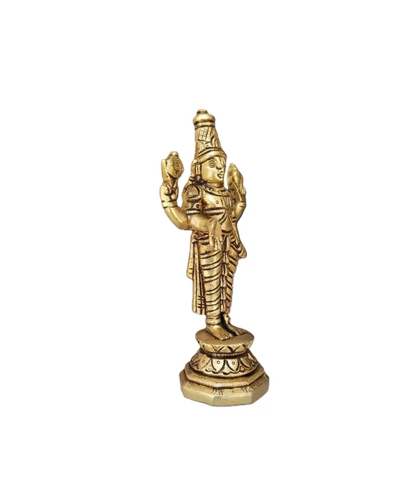 Brass_Tirupati_Balaji_Murti_|_Tirupati_Balaji_Statue_|_Tirupati_Balaji_Idol_-_14_cm