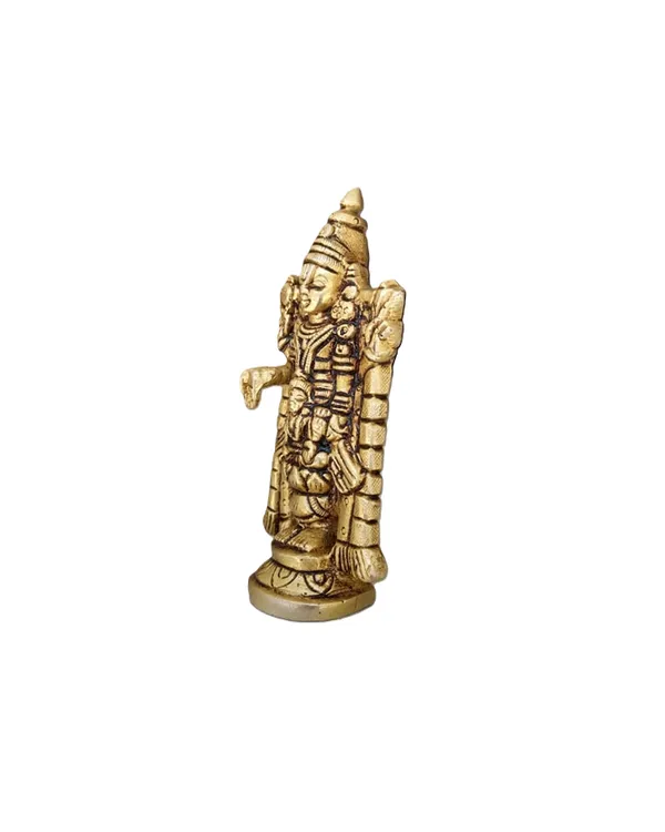 Brass_Tirupati_Balaji_Statue,_Lord_Venkateswara_Standing_Idol