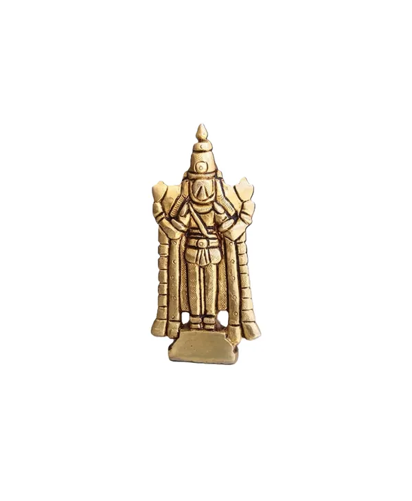 Brass_Tirupati_Balaji_Statue,_Lord_Venkateswara_Standing_Idol