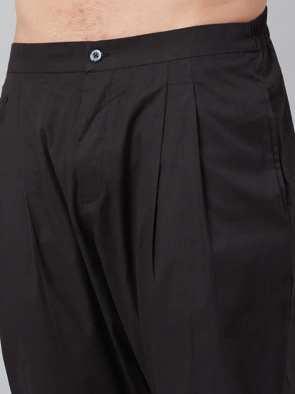 Combo_Pack_of_2:_Black_Solid_Cotton_Trouser_Pants