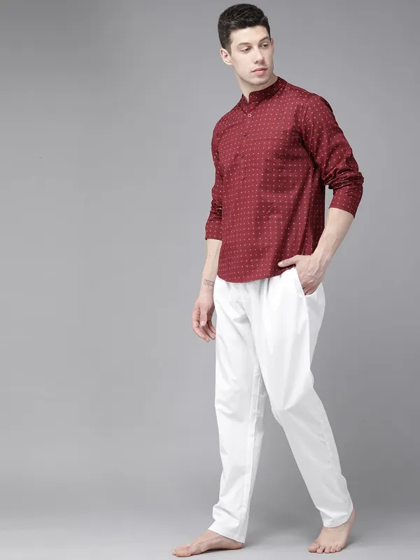 Combo_Pack_of_2:_White_&_Black_Solid_Cotton_Salwar's_with_Drawstring