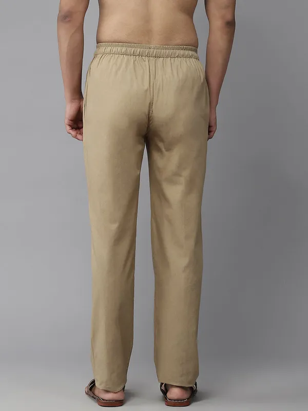 Combo_Pack_of_2:_Deep_Brown_&_Brown_Solid_Cotton_Pyjamas