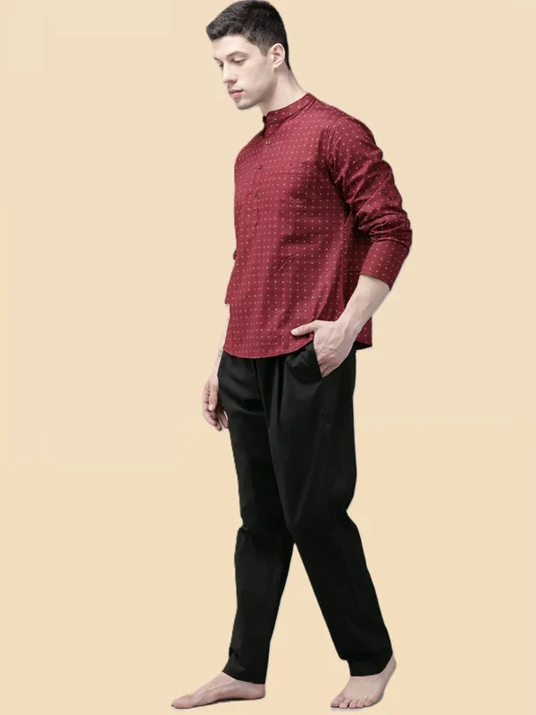 Men's_Black_Solid_Cotton_Salwar_Style_Pyjama