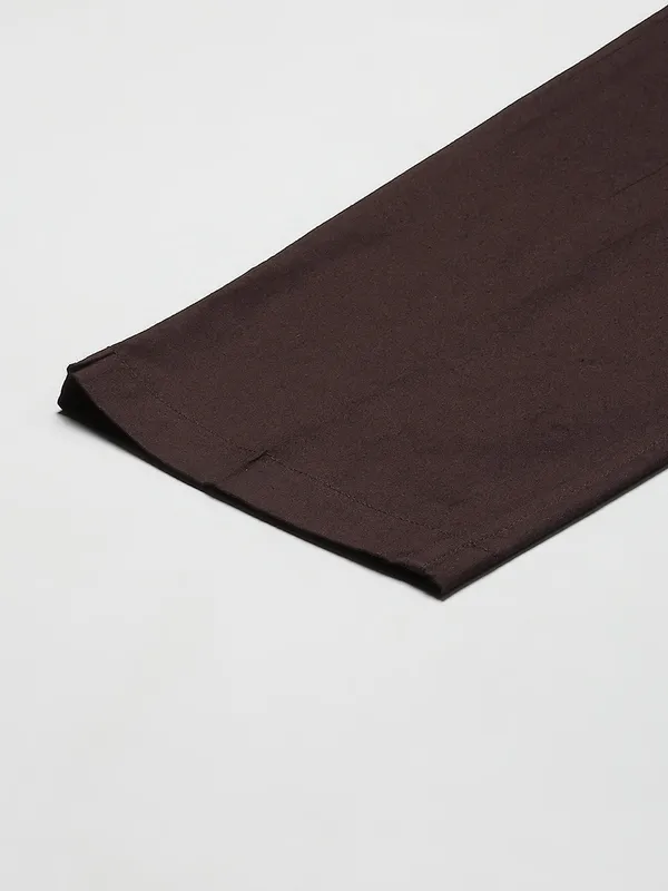 Men's_Brown_Solid_Cotton_Pyjama
