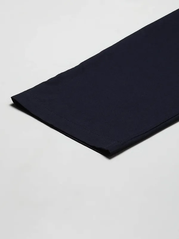 Men's_Navy_Blue_Solid_Cotton_Pyjama
