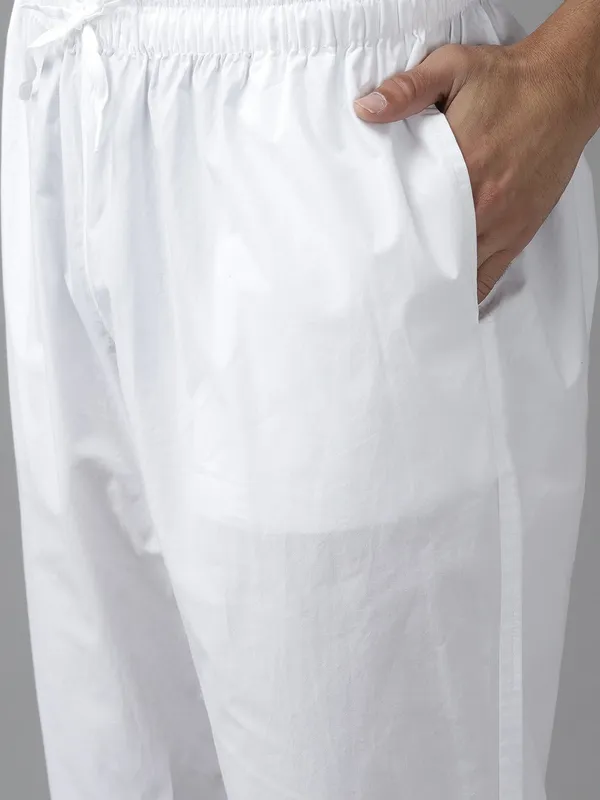 Men_Sea_Green_Cotton_Slub_Straight_Kurta_with_Pyjama