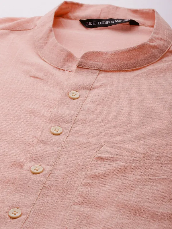 Men_Light_Pink_Cotton_Slub_Straight_Kurta_with_Pyjama