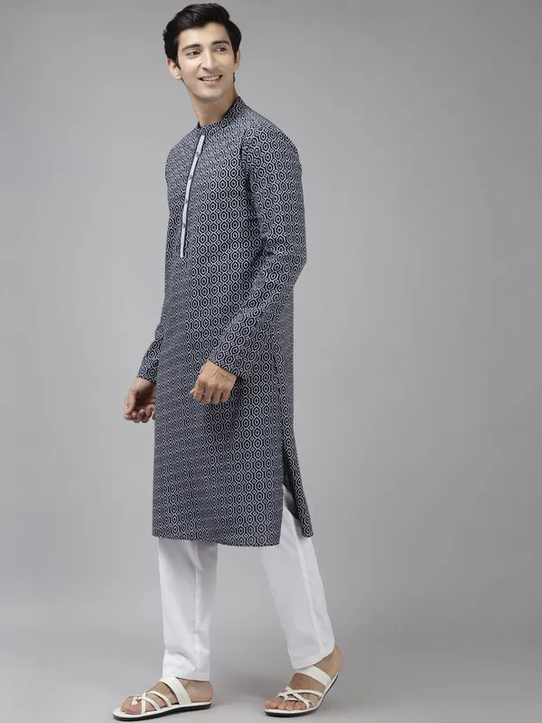 Printed_kurta_with_Pyjama