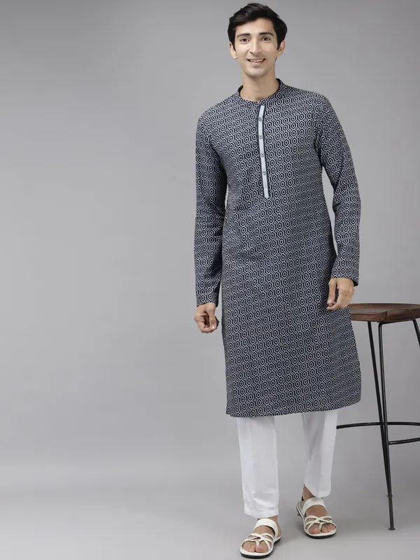 Printed_kurta_with_Pyjama