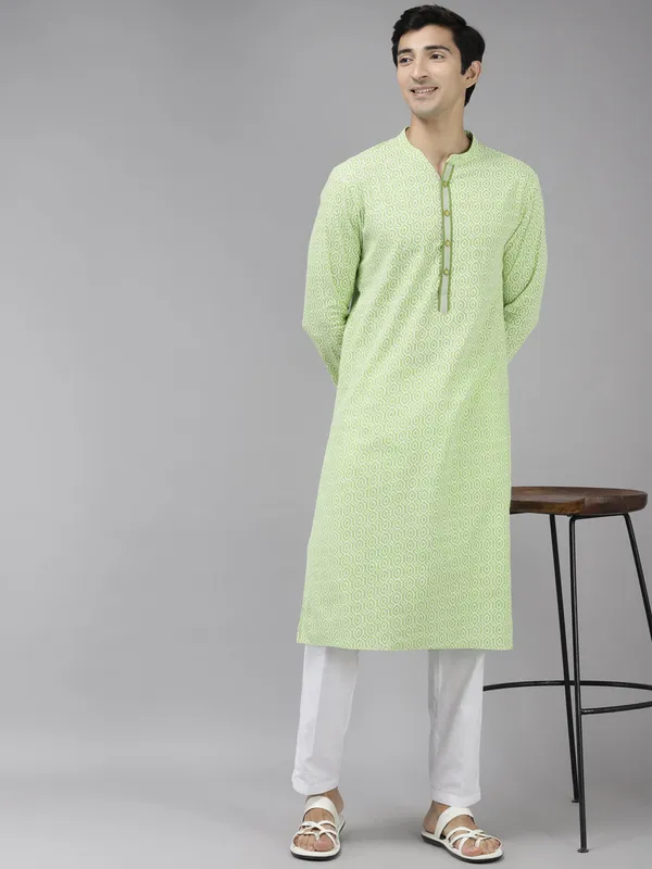 Printed_Pure_Cotton_Straight_kurta_with_Pyjama
